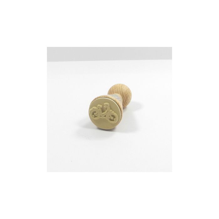 Figurenkegelstempel Fahrrad 2,3 cm, Bild 3 von 3