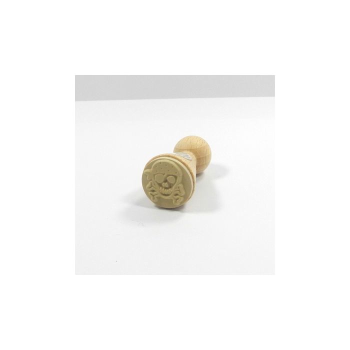 Figurenkegelstempel Pirat Totenkopf 2,3 cm, Bild 3 von 3