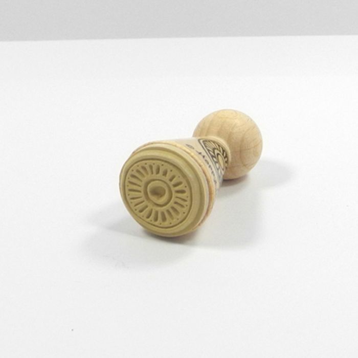 Figurenkegelstempel Ornament Kreise 2,3 cm, Bild 3 von 3