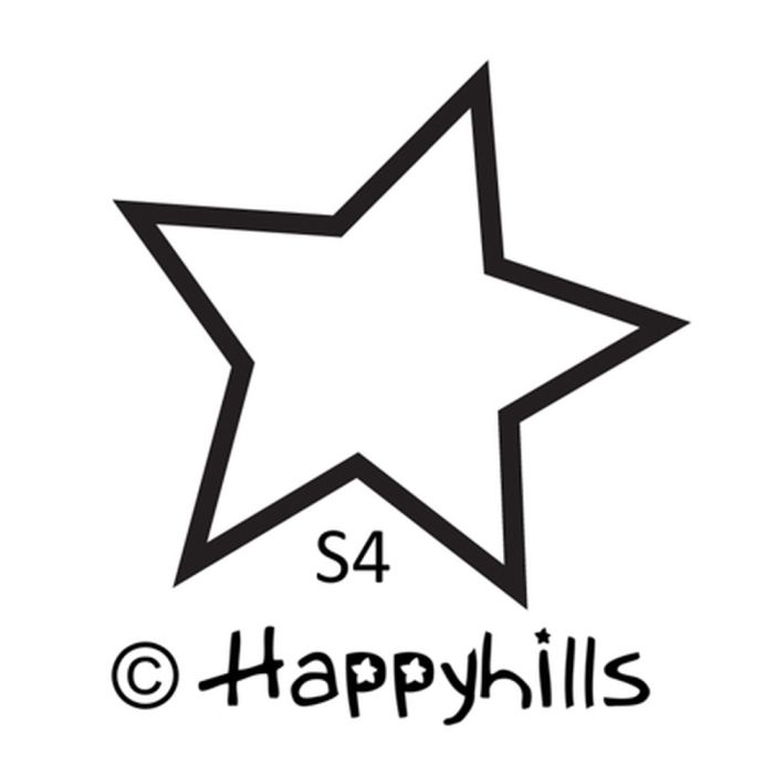 Figurenkegelstempel Sternchen 2,3 cm, Bild 1 von 3