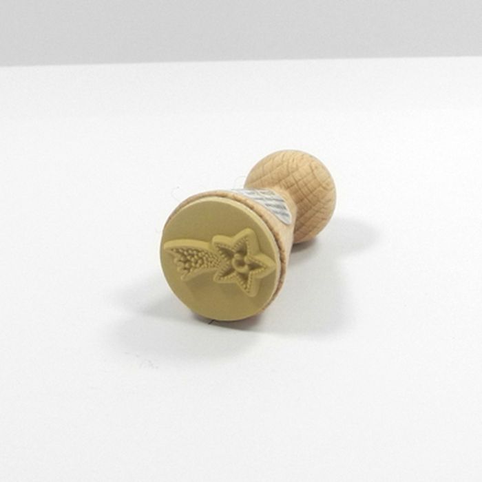 Figurenkegelstempel Stern mit Schweif 2,3 cm, Bild 3 von 3