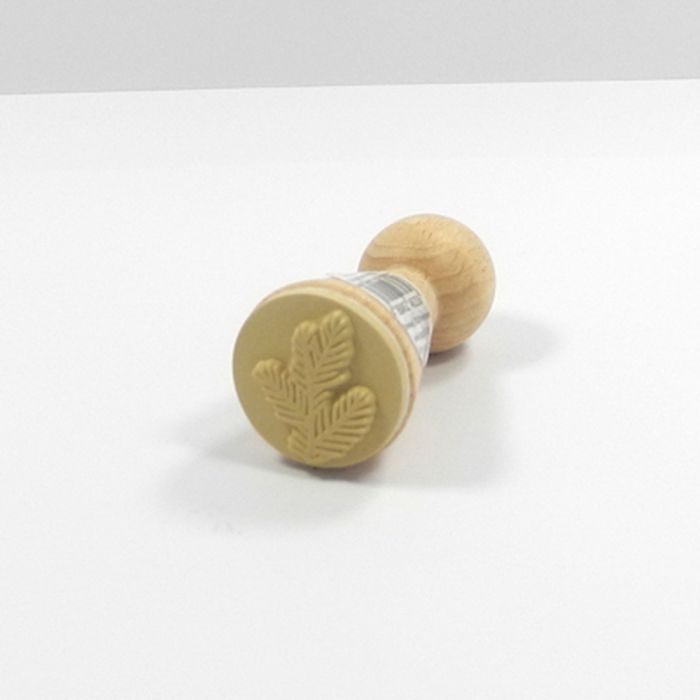 Figurenkegelstempel Tannenzweig 2,3 cm Weihnachten Happyhills Stempel