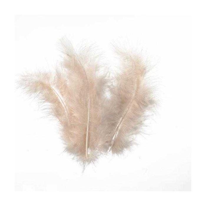 Federn beige 20 St