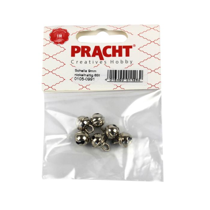 Schelle nickelhaltig platinfb. 9 mm, Bild 1 von 2