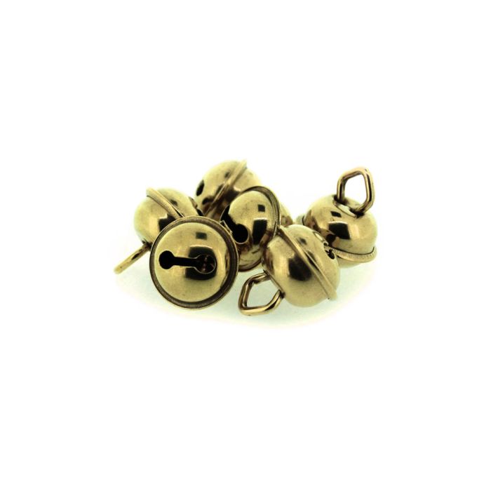 Schelle vermessingt goldfb. 13 mm 0105-13935 4016490011293  