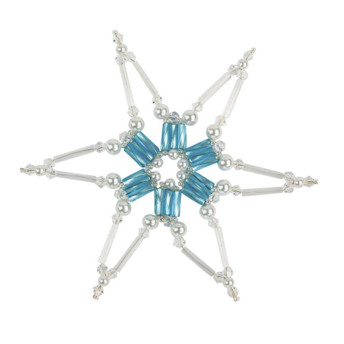 Bastelset Strahlenstern h'blau ca.11 cm 0132-11445 4016490023593  