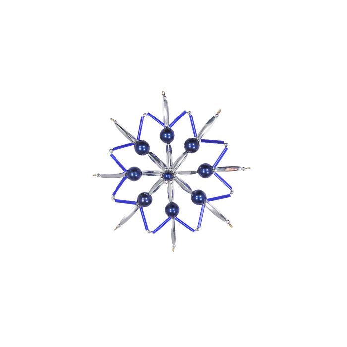 Bastelset Sternenzauber blau silberfb. 12 cm, Bild 2 von 2