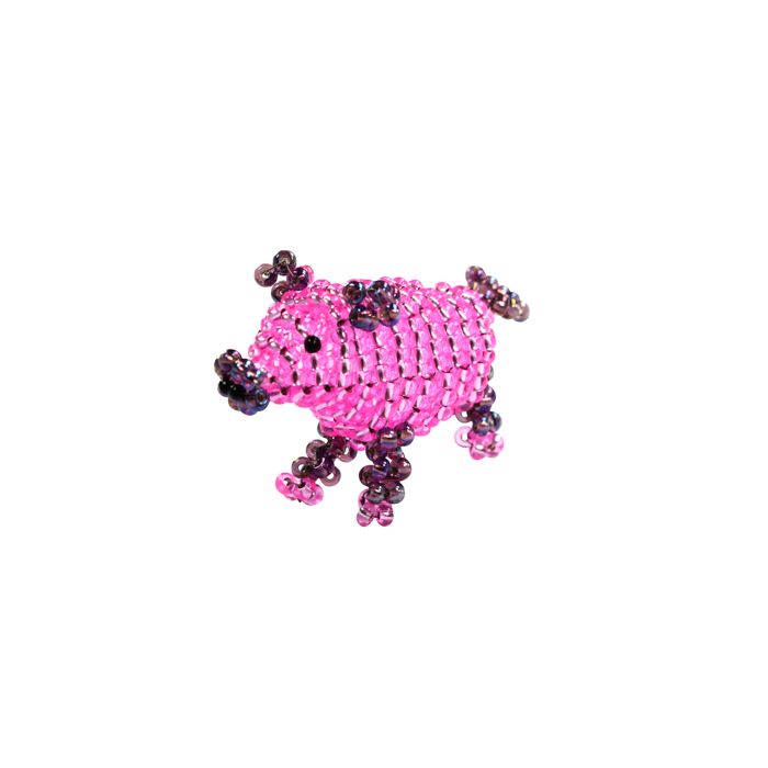 Bastelset Glücksschwein rosa 8x5 cm Glücksschwein, Bild 2 von 2