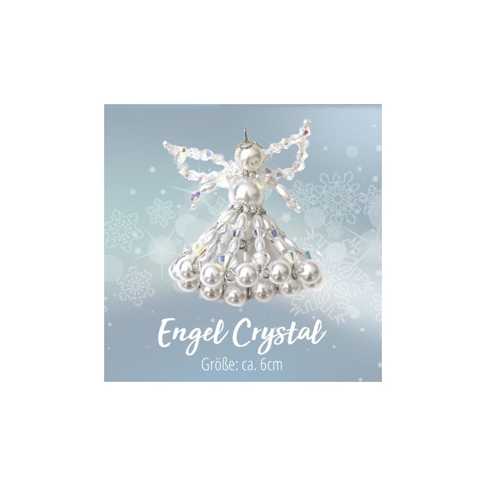 Bastelset Engel Crystal ca.6 cm 0180-035 4016490464747  