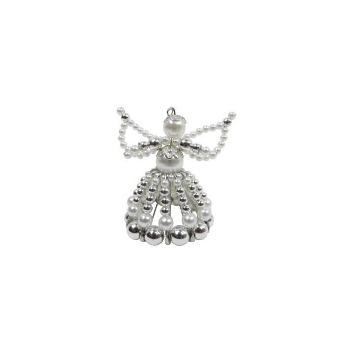 Bastelset Engel weiß-silberfb. ca.7 cm 1 Set 0190-915 4016490464228  