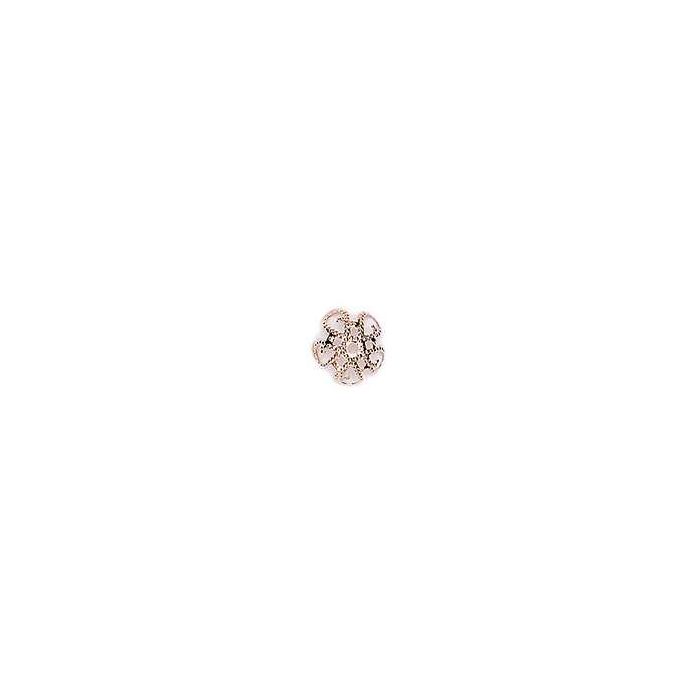 Perlkappe rosegoldfb. 10 mm 10 St 0264-04767 4016490746430  