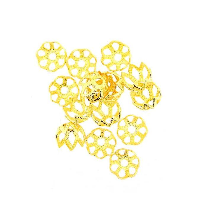 Perlkappen goldfb. 6 mm 20 St 0289-93 4016490044864  