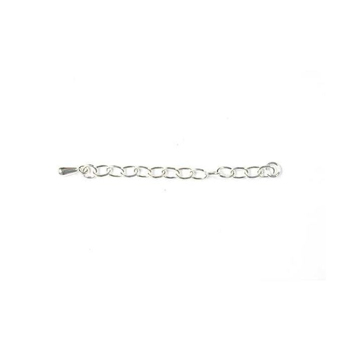 Verlängerungskette 925 Sterling Silber 5 cm 1 Stück