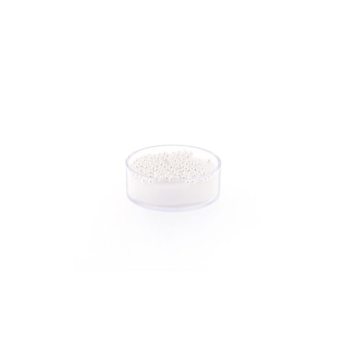 Wachsperlen weiß 2 mm Lochgröße 0,5 mm 0703-02314 4016490087502  