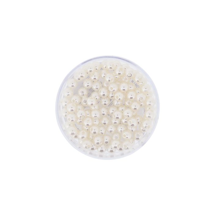 Wachsperlen kultur 4 mm Lochgröße 0,8 mm 100 St 0703-04324 4016490087199  