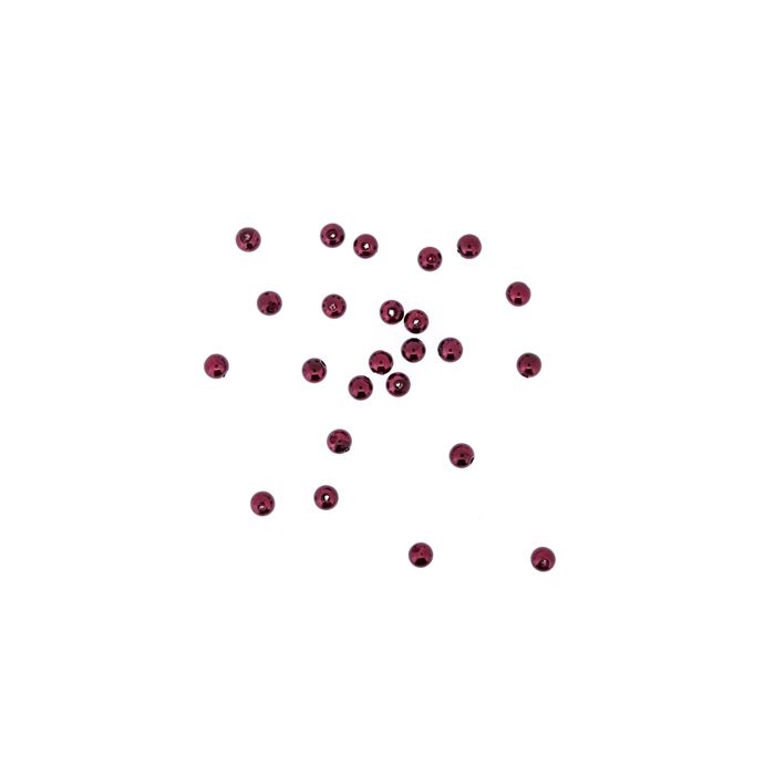 Wachsperlen rot 6 mm Lochgröße 0,8 mm 60 St 0703-06234 4016490428978  