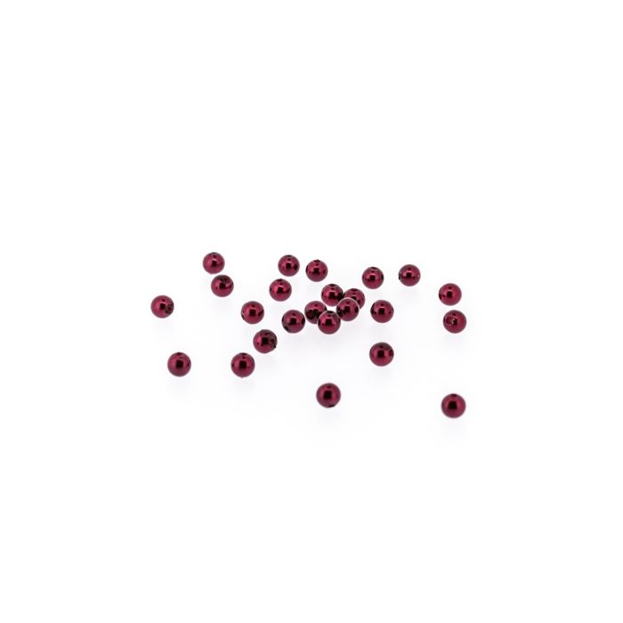 Wachsperlen rot 6 mm Lochgröße 0,8 mm 0703-0623 4016490431282  