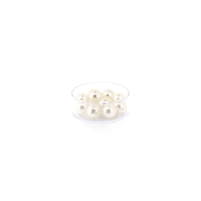 Wachsperlen kultur 10 mm Lochgröße 1 mm 0703-10324 4016490087236  