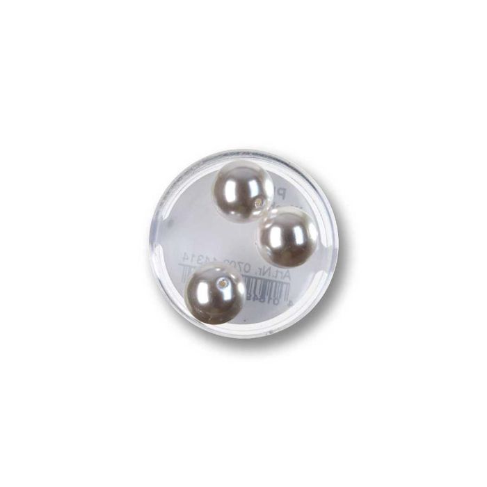 Wachsperlen weiß 14 mm Lochgröße 1 mm 0703-1431 4016490037415  