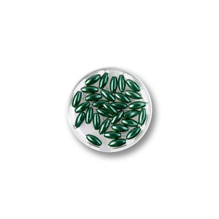Wachsoliven tanne 8x4 mm Lochgröße 1 mm