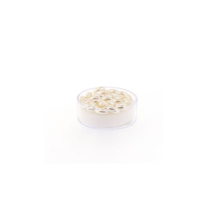 Metallic-Perle silberfb. 2,5 mm Lochgröße 0,7 mm 0710-025914 4016490083115  