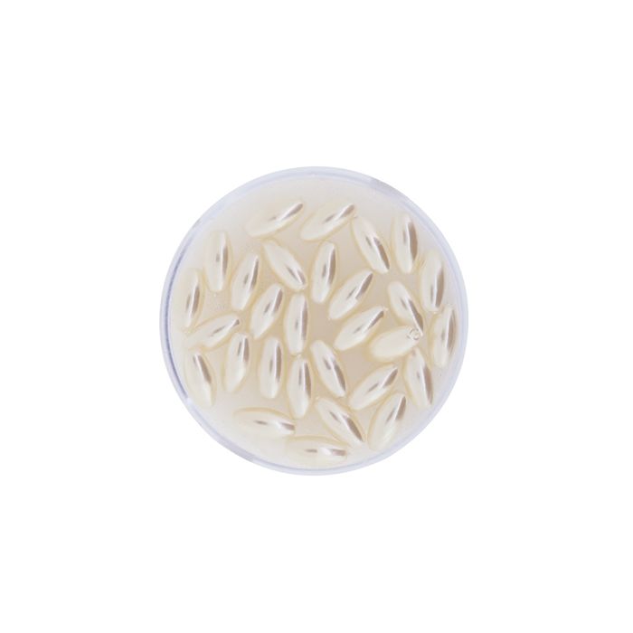 Metallic-Perle silberfb. 2,5 mm Lochgröße 0,7 mm 0710-025914 4016490083115  