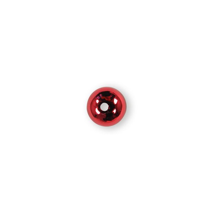Metallic-Perle rot 8 mm Lochgröße 1 mm 0710-08524 4016490097921  
