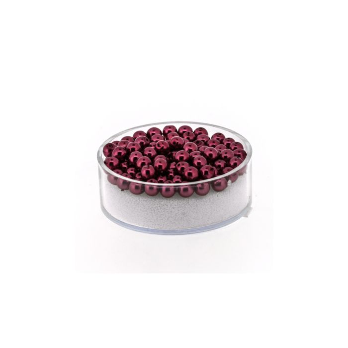 Wachs-Glasperle Top Qualität rot 4 mm Lochgröße 0,8 mm 85 St 0785-04254 4016490846291  