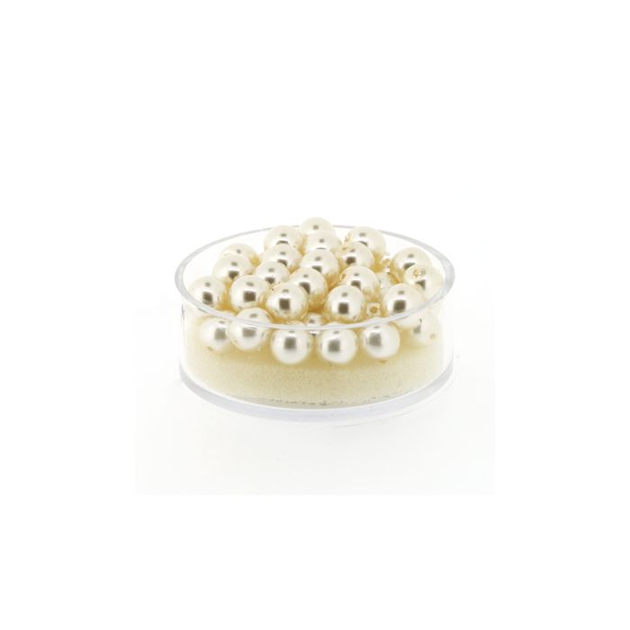 Wachs-Glasperle Top Qualität kultur 6 mm Lochgröße 0,8 mm 45 St 0785-06324 4016490846758  