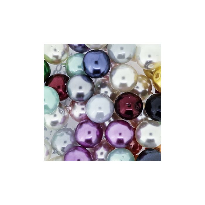 Wachs-Glasperlen 6 mm Mix – Dose 45 Stück, Bild 3 von 3