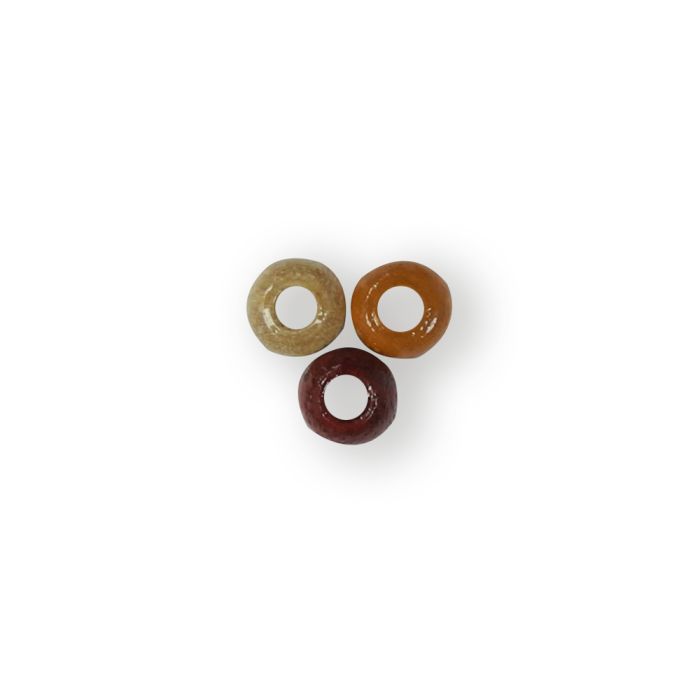 Holzperle rund braun-ton 4 mm Lochgröße 1,8 mm