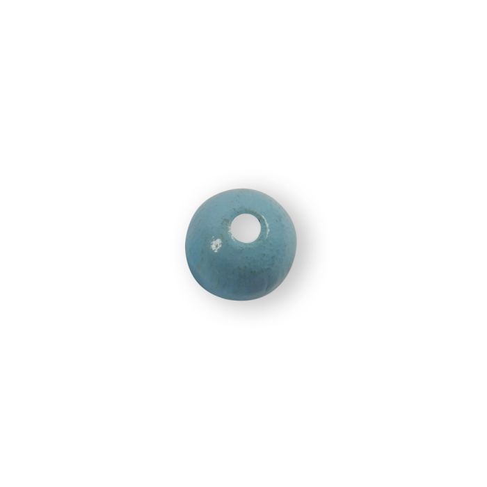 Holzperle rund pastellblau 8 mm Lochgröße 2,2 mm 0850-08645 4016490686293  