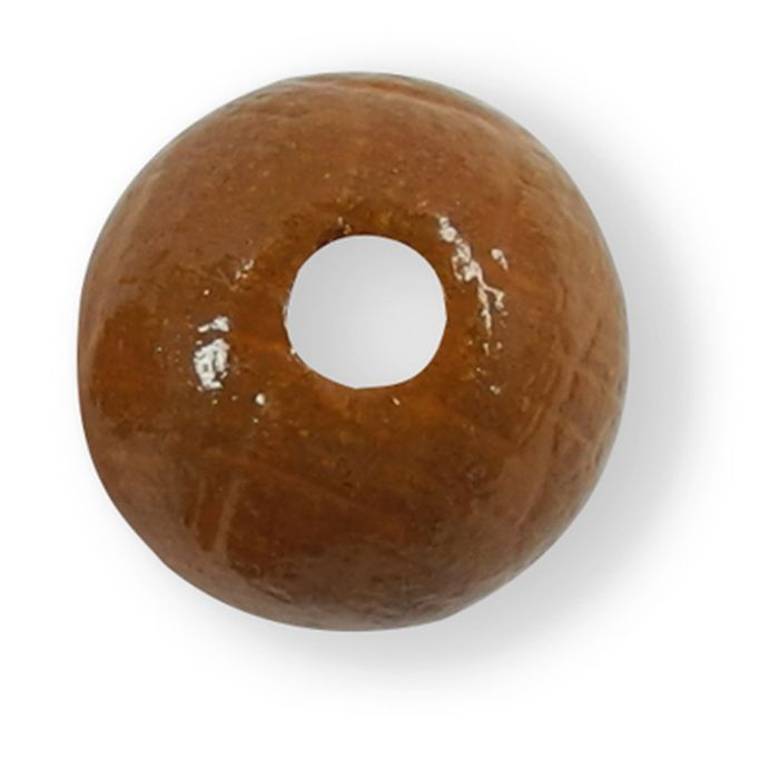 Holzperlen rund 10 mm Rehbraun – 50 Stück, Bild 1 von 2