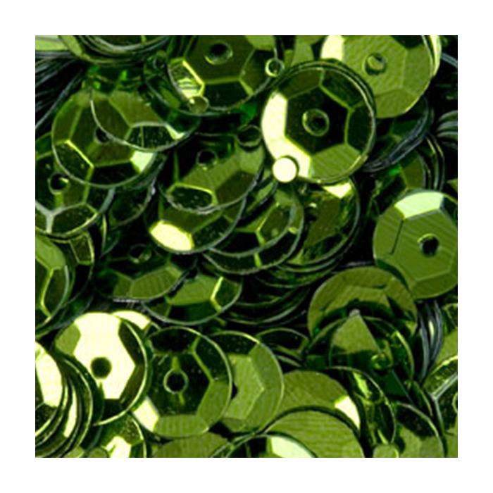 3000 Pailletten 6mm oliv 30gr. SB gewölbt Nähen, Basteln, Verzieren und Dekorieren, Bild 1 von 2
