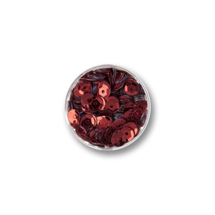 Paillettenschüssel rot 6 mm 0872-06246 4016490638520  