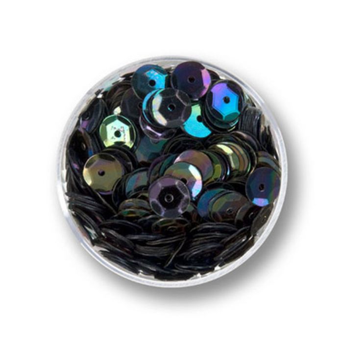 3000 Pailletten 6 mm, 30 g, gewölbt Scarabee – zum Nähen, Basteln, Verzieren oder Dekorieren, Bild 2 von 2