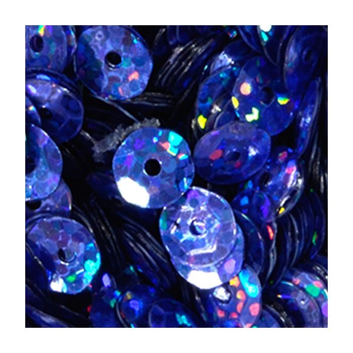 3000 Pailletten 6mm flitter hellblau 30gr. SB gewölbt Nähen, Basteln, Verzieren und Dekorieren
