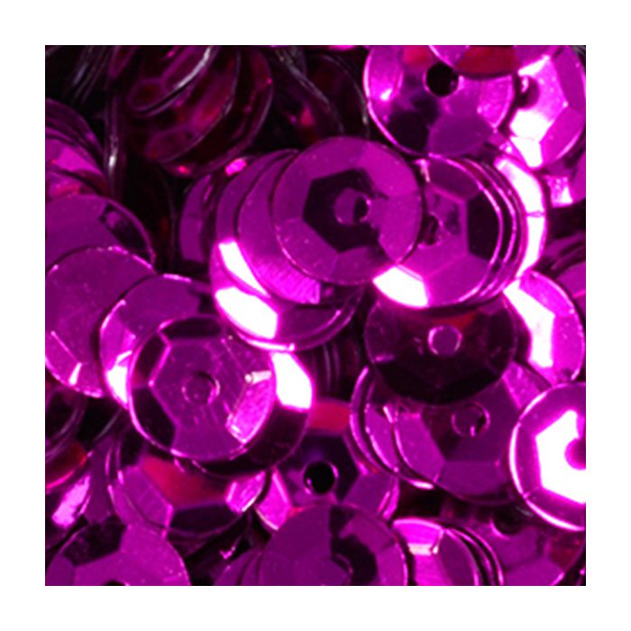 3000 Pailletten 6mm pink 30gr. SB gewölbt Nähen, Basteln, Verzieren und Dekorieren