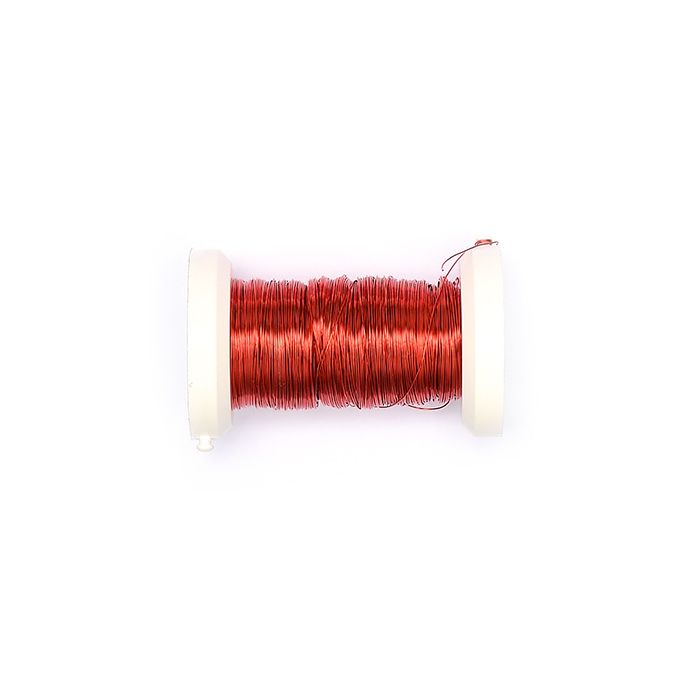 Kupferdraht met. rot 0,25 mm 1 Sp = 50 mtr 1 Sp