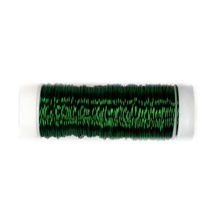 Kupferdraht met. grün 0,5 mm 1 Sp = 25M