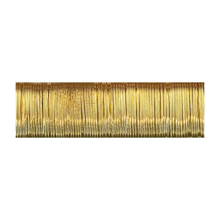 Kupferdraht met. goldfarben 0,5 mm 1 Sp = 25M