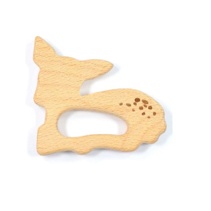 Holzbambi natur 80x70 mm