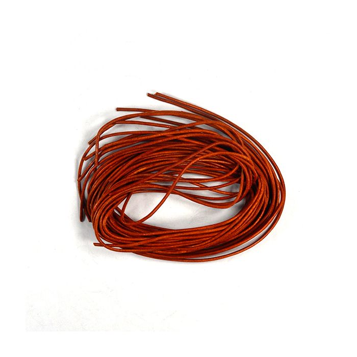 Lederband ocker 1,2 mm 1 mtr 1 St 1610-0102 4016490372615  