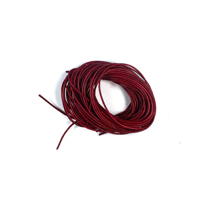 Lederband weinrot 1,2 mm 1 mtr 1 St 1610-0112 4016490066965  