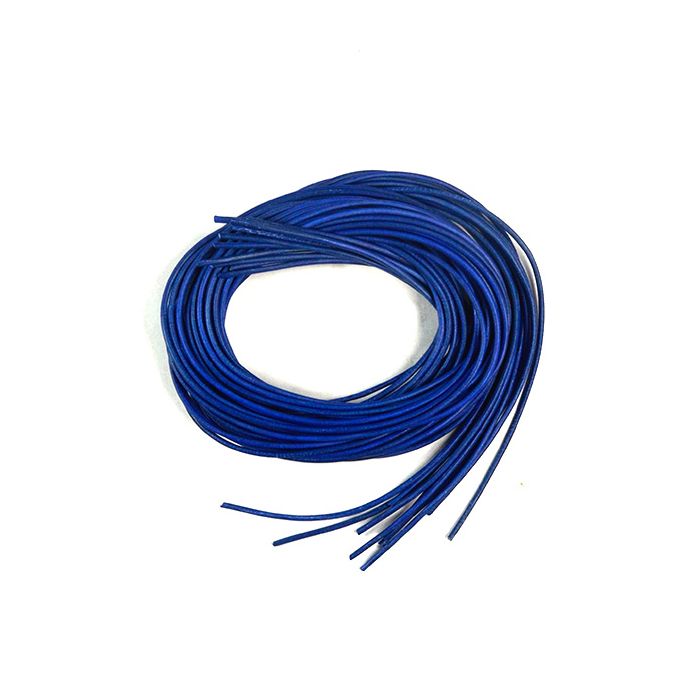 Lederband königsblau 1,2 mm 1 mtr