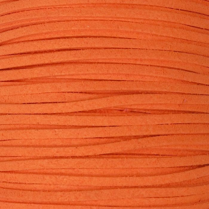 Veloursband orange 3 mm, Bild 2 von 5