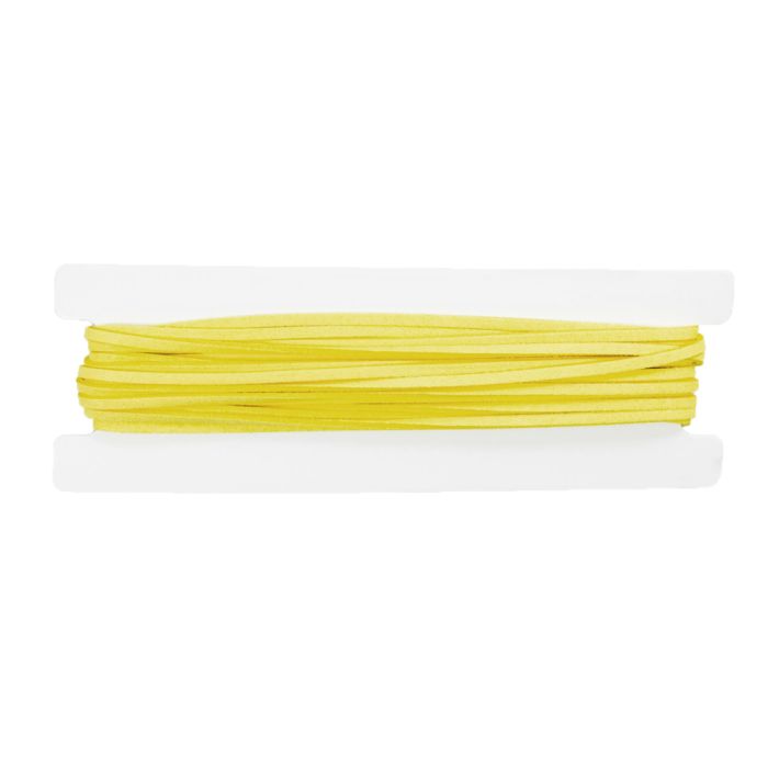 Veloursband gelb 3 mm, Bild 1 von 5