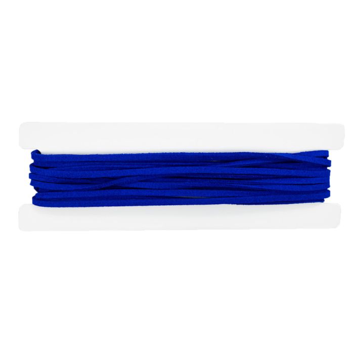 Veloursband blau 3 mm, Bild 1 von 5