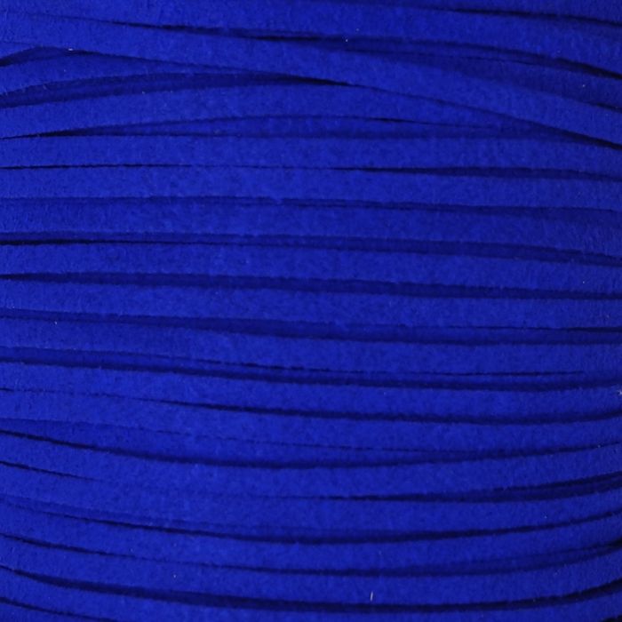 Veloursband blau 3 mm, Bild 2 von 5