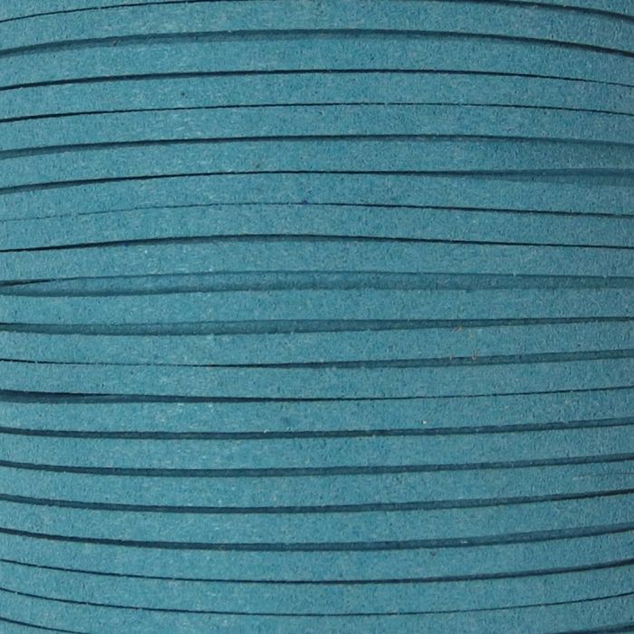 Veloursband aqua 3 mm, Bild 2 von 5